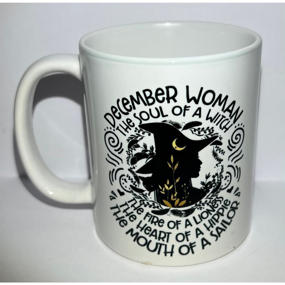 Witchy Coffee Mug!
For a December girl!